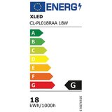 Xled CL-PL018RAA 18W 6400K Nadgradni okrugli LED panel,1300Lm,Fi212-28mm,