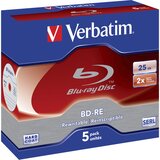 Verbatim 1x5 BD-RE Blu-Ray 25GB 2x Speed, Jewel Case Cijene