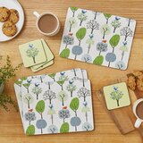 Cooksmart ® Pluteni podmetači za čaše u setu 4 kom Forest Birds – | shoptok.hr
