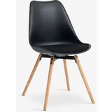  Trpezarijska stolica crna/hrast Cene