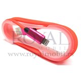  usb kabal mreža za iphone 5/6 crveni | ePonuda.com