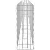  Gabionska sadilica od pocinčanog čelika 450 x 30 x 90 cm | shoptok.hr