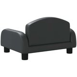  Dječja fotelja crna 50x40x30 cm od umjetne kože | shoptok.hr