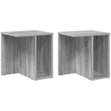  Konačna Stolić 2 pcs Siva Sonoma 37 x 32 x 40 cm | shoptok.hr