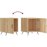  Noćni ormarići 2 kom boja hrasta sonome 40 x 40 x 50 cm drveni | shoptok.hr