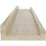  Zidne police 4 kom boja hrasta sonome 60 x 9 x 3 cm | Eponuda.com