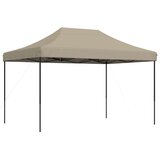 Šator za svadbe - šator za zabave Sivo-smeđa 279 x 410 x 315 cm Oxford tkanina | shoptok.hr