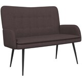 SOFA za dvije osobe Tamno smeđa 115 x 61 x 87 cm Tkanina | shoptok.hr