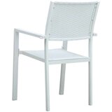  5-dijelni vrtni blagovaonski set bijeli | shoptok.hr