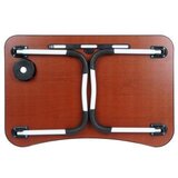 Vilde 568017 - sklopivi stalak za laptop - sivi 61,5 x 40 x 26cm | ePonuda.com