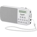 Techniradio RDR DAB+ (1012) Džepni radio AUX, UKW, USB Džepna svjetiljka Bijela