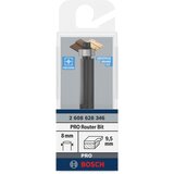 Bosch PRO glodalo za glodanje u ravni sa ležajevima na dnu, Ø 9,5×L 25,4, prihvat 8 mm 2608628346 | Eponuda.com