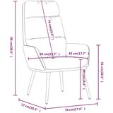 Stol za sproščanje črno blago, (20934952) | Shoptok.si