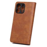  Flip torbica Smart Seam za Samsung Galaxy A57 5G - rjava | Shoptok.si