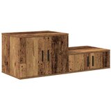 Ormarić za pohranu 2 pcs Staro drvo 127 x 41 x 40 cm | shoptok.hr
