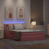  Postelja z dodatnim prostorom za shranjevanje in LED osvetlitvijo, (5000107057) | Shoptok.si