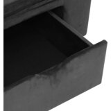 SOFA za pse s ladicom tamnosiva 75 x 50 x 38 cm plišana | Eponuda.com