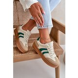 EVENTO Women's Platform Sneakers in Beige-Green Nesonice | shoptok.hr