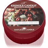 Kringle Candle Cinnamon Apple Wreath čajna sveča 42 g u