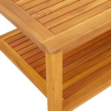  Bocni stol Prirodna nafta 90 x 50 x 45 cm Čvrsto drvo akacije | shoptok.hr