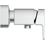 Ideal Standard Stenska armatura za tuš v sijajno srebrni barvi Edge – | Shoptok.si