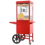 Hendi Uređaj za pravljenje kokica s kolicima, Crvena, 220-240V/1155W, 940x510x(H)1553mm | Eponuda.com