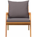  Vrtna stolica 2 Komad Prirodna nafta 65 x 59,5 x 72 cm | shoptok.hr