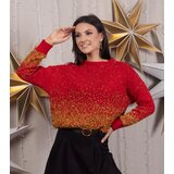 Gemre Red-Gold Warm Sweater Raiha | Shoptok.si