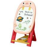  Edukativna dvostrana ploča za djecu "Artist" 56 elemenata - roza | shoptok.hr
