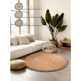 Hanse Home Obojestranska/ročno tkana okrogla preproga iz jute v naravni barvi ø 200 cm Nuru – | Shoptok.si