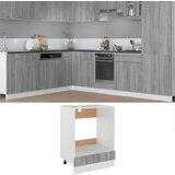 vidaXL Omarica za pečico siva sonoma 60x46x81,5 cm inženirski les Cene