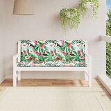  Jastuci za vrtnu klupu 2 kom višebojni 150x50x7 cm od tkanine | Eponuda.com