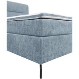 Esposa POSTELJA BOXSPRING 160 cm x 200 cm , tekstil svetlo modra | Shoptok.si