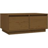  Stolić za kavu boja meda 80 x 50 x 35 cm od masivne borovine | shoptok.hr