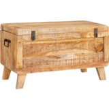  Kutija za spremanje 70 x 35 x 40 cm masivno drvo manga | shoptok.hr