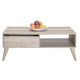 Hanah home Club sto Shp-655-Tt-1, 110x42x65 cm, Siva | Eponuda.ba