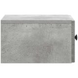  Stenski nočni omarici 2 pcs Betonsko siva 33 x 34,5 x 20 cm, (5000209626) | Shoptok.si