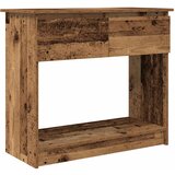 Maison Chic konzolna miza - miza ob steni s predali iz starega lesa 85,5x38,5x74,5 cm, (21785996) Cene