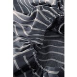 Jotex Bela/modra napenjalna rjuha iz organskega bombaža 180x200 cm Sima – Cene