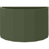  Cvetlično korito Oljčno zelena 60 x 30 x 35 cm Jeklo, (5000207701) | Shoptok.si
