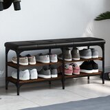 vidaXL Klupa za cipele smeđa boja hrasta 102x32x47cm konstruirano drvo Cijene