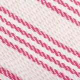  Pamučni pokrivač prugasti 125 x 150 cm ružičasto-bijeli | shoptok.hr