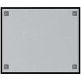 vidaXL Zidna magnetna ploča crna 60 x 50 cm od kaljenog stakla | shoptok.hr