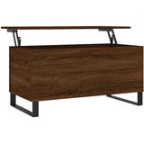  Stolić za kavu boja hrasta 90 x 44,5 x 45 cm konstruirano drvo | shoptok.hr