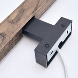  Brilagi-LED Kupatilsko osvetljenje za ogledalo WOODY MIRROR LED/12W/230V IP44 hrast/crna | Eponuda.com