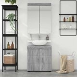  Set namještaja za kupaonicu TULUM Siva Sonoma Konstruirano drvo | shoptok.hr