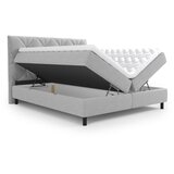 Esposa POSTELJA Z VZMETNICO 180 cm x 200 cm , tekstil svetlo siva | Shoptok.si