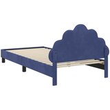  za djecu s uzglavljem Policijska plava 90 x 190 cm | shoptok.hr