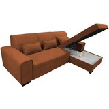 MID.YOU KOTNA SEDEŽNA GARNITURA, struktura, bouclé opečnato rjava | Shoptok.si