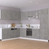 Viseći ormarići 2 kom "Lyon" betonsko sivi 50x31x60 cm Konstruirano drvo | shoptok.hr